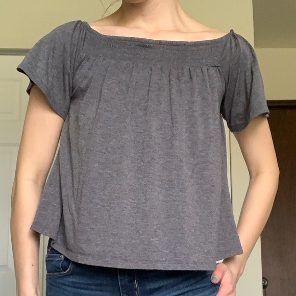 SO Tops - Gray Short Sleeve